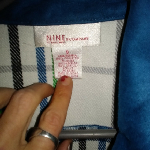 Nine and company blue shade jacket - Picture 2 of 7